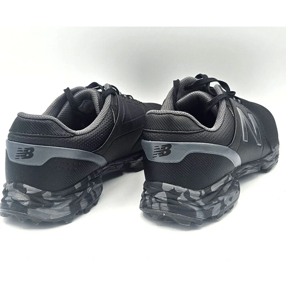 New Balance Striker v3 Golf Shoes Black Camo Spiked Men's US 9 2E Wide